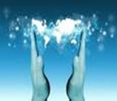 Hands holding the earth
